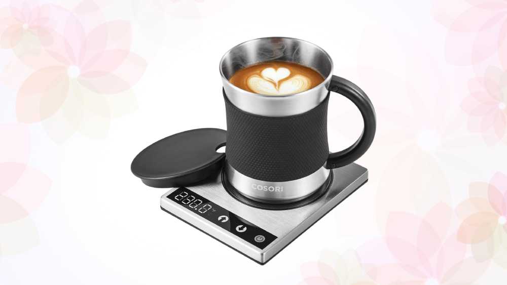 Cosori coffee mug warmer with LCD digital display