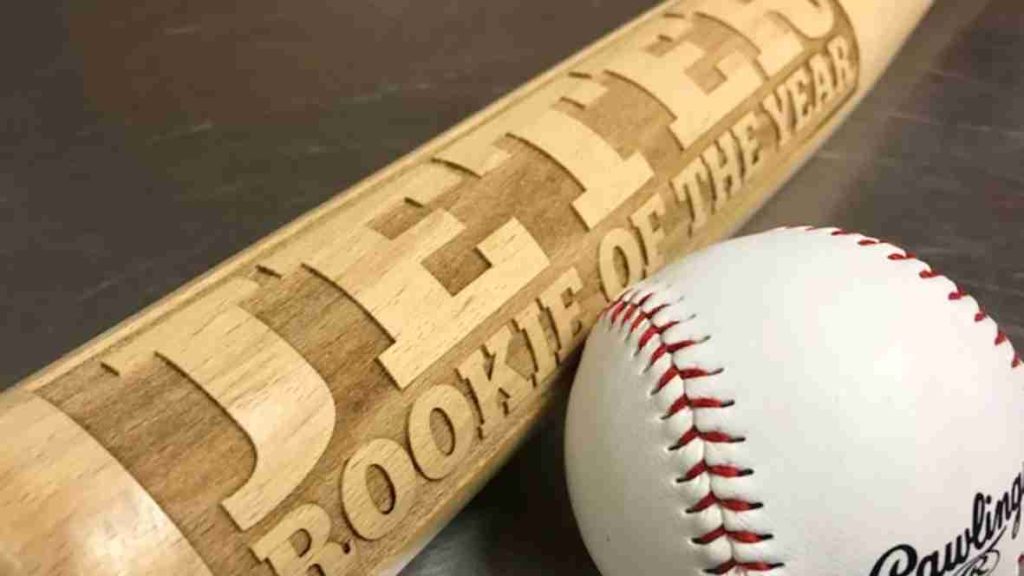 Personalized Baseball Bat Custom Engraved Wooden