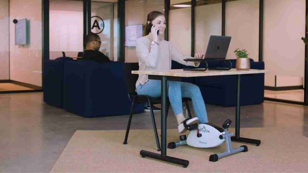 DeskCycle Mini Stationary Bike Under Desk Portable