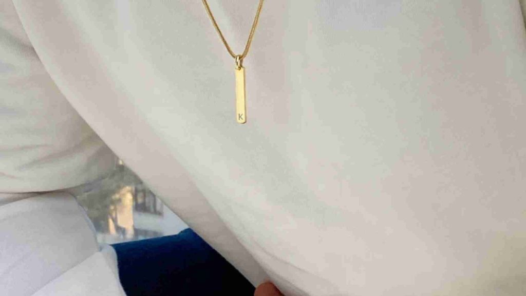 Custom Necklace Engraved Personalized Mens Jewelry