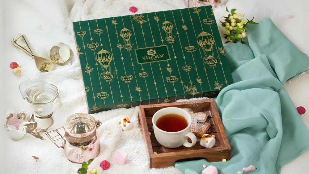 Vahdam Tea Assorted Gift Set Variety Sampler Box