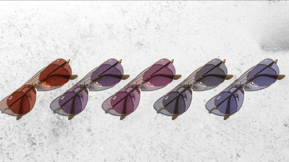 Ray-Ban Aviator Metal Ii Evolve Photochromic Sunglasses Rb3689