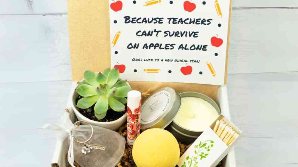 Back to school gift box for teachers