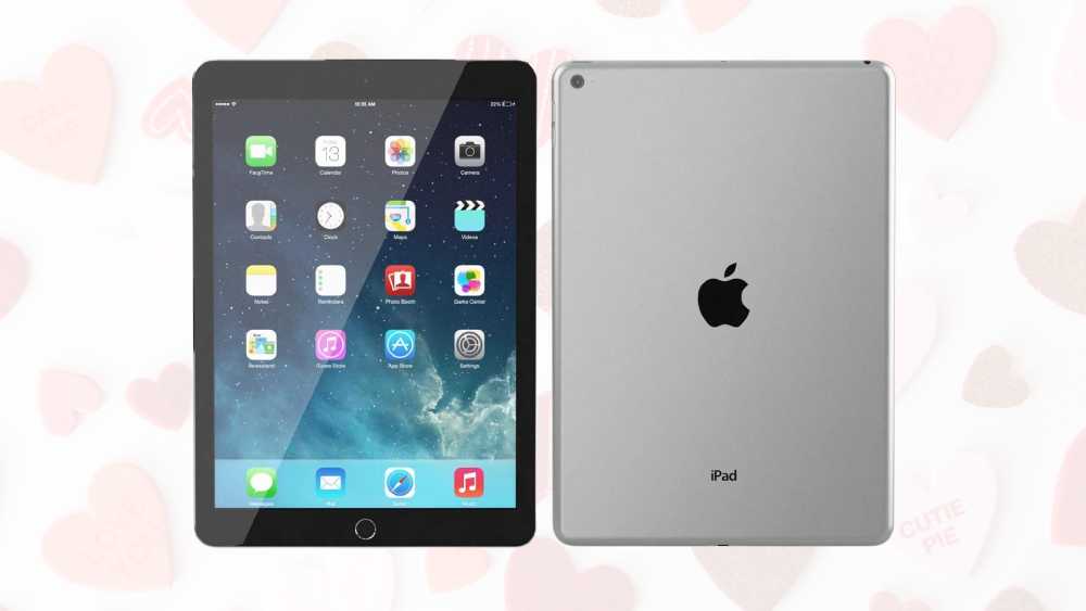 Gray Apple iPad Air 2 with 16 gigabytes