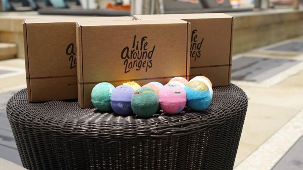 Bath Bombs Gift Set 12 Handmade Bomb for Bubble Spa Bath