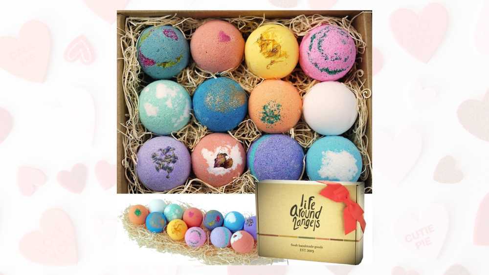 Handmade relaxing shea and coco butter bath bombs