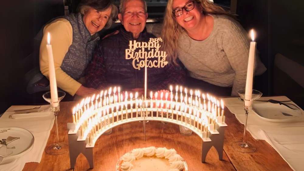 Birthday Candle Holder Large Centerpiece