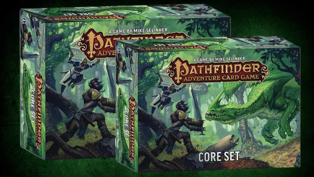 Cooperative pathfinder adventure card game core set