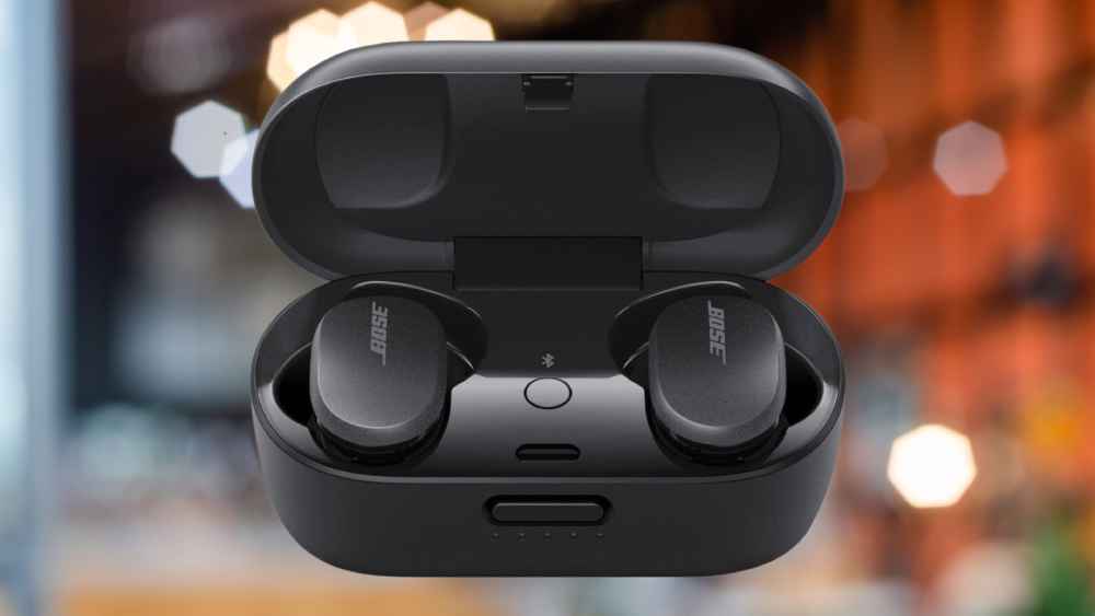 Bose noise cancelling wireless earbuds with voice control