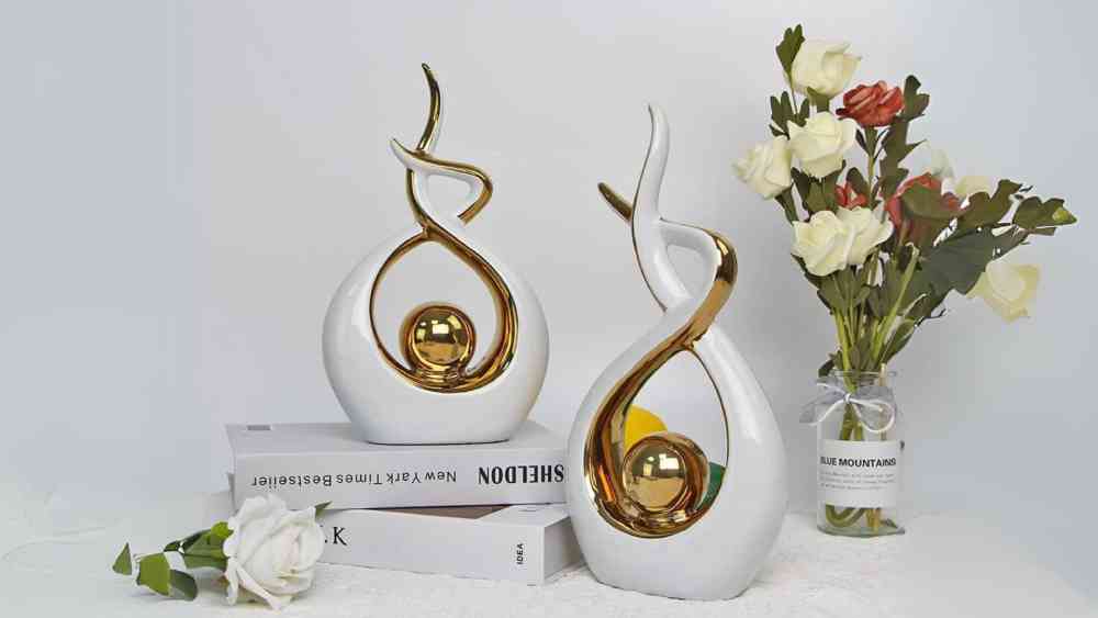 Abstract style vase for home decor