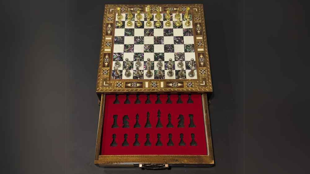 chess skill gift metal birthday