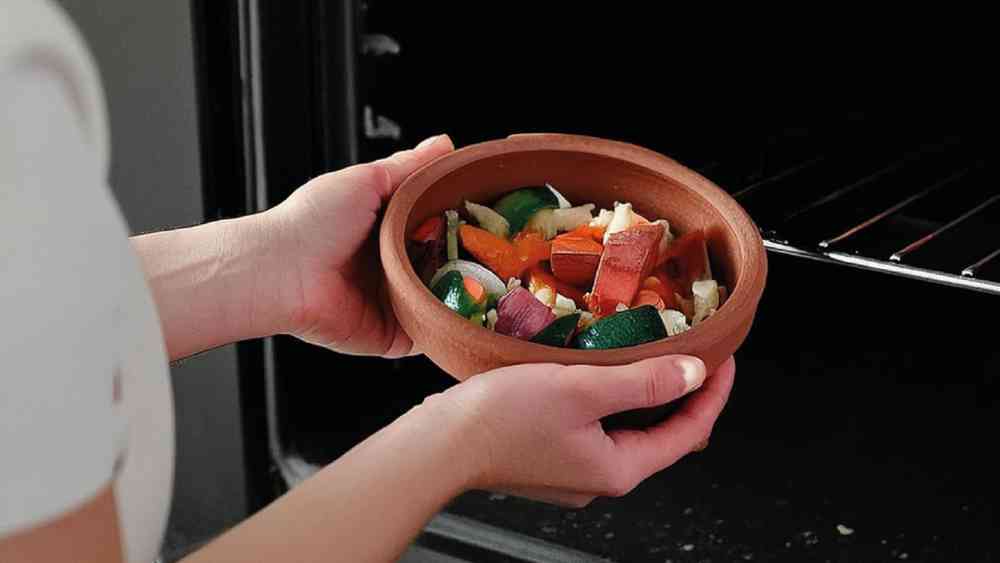 Hand made clay bowls with modern design