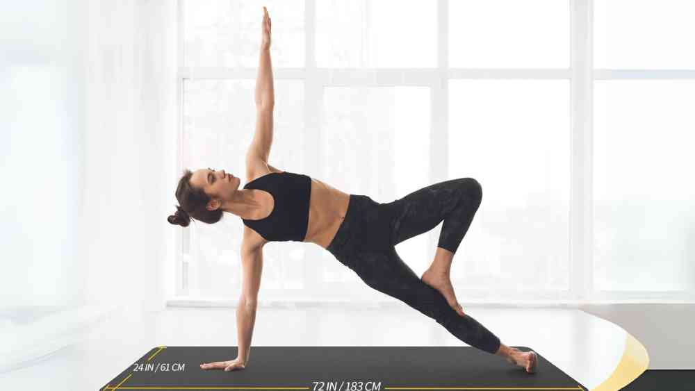 Cambivo Extra Thick Yoga Mat with Carrying Strap
