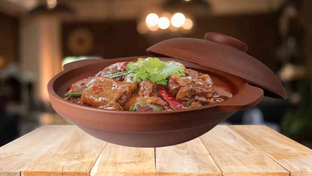Red Casserole Pot Clay Bowl for any dish