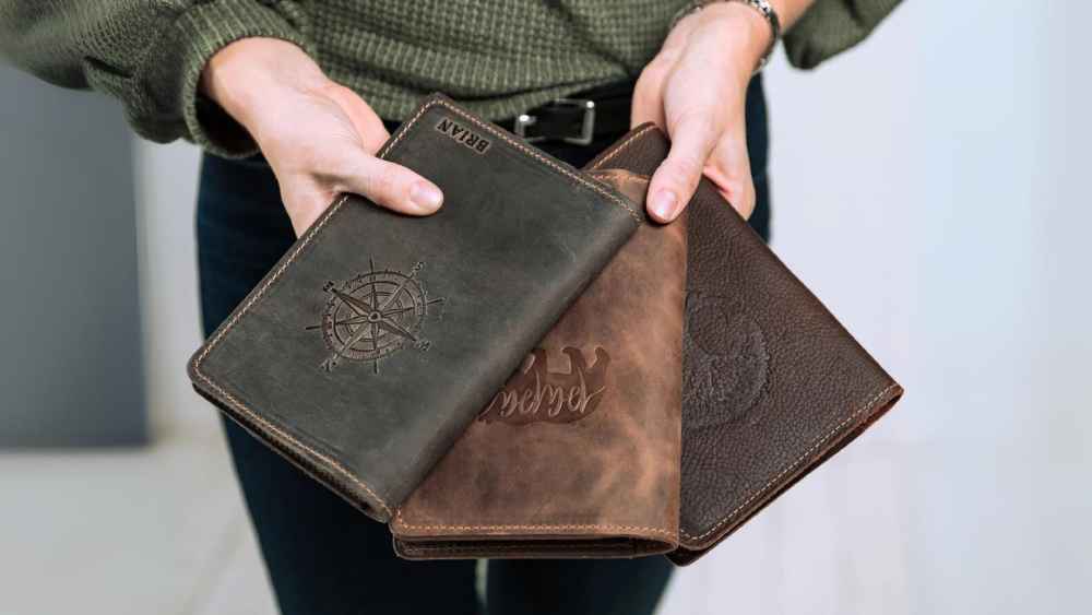 Personalized Leather Journal Handmade Birthday Gift