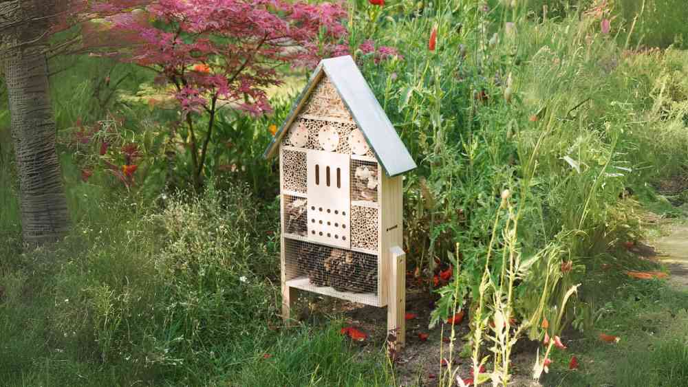 Insect House Large Bug Hotel Natural Nesting Habitat