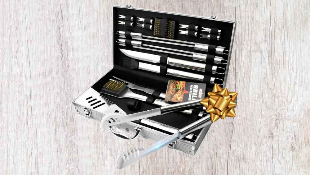 BBQ Grill Utensil Tool Stainless Steel Barbecue Grilling Set