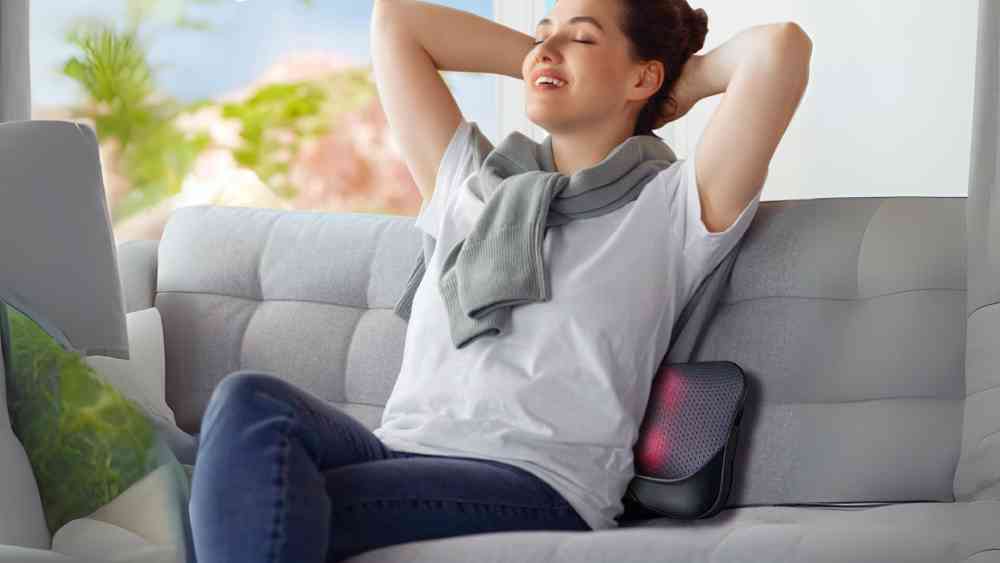 Neck Massage Pillow Shiatsu Deep Shoulder Heat Relaxation