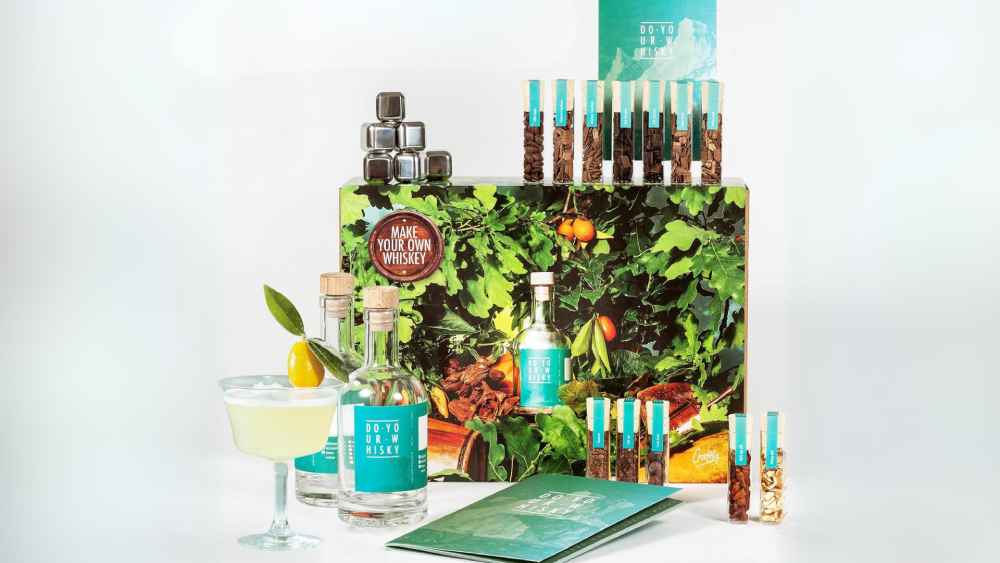 Whiskey Cocktail Infusion Kit Do It Yourself Whisky Gift Box