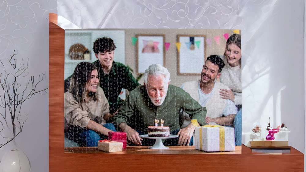 Custom Jigsaw puzzle created from personal photos