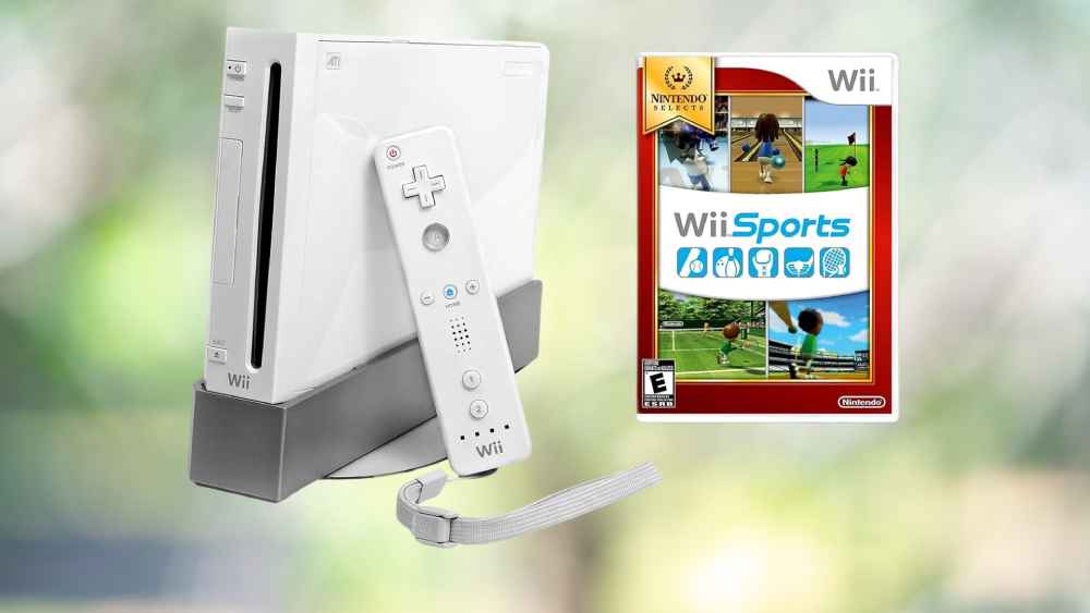 Nintendo Wii Console with Wii Sports Game Included