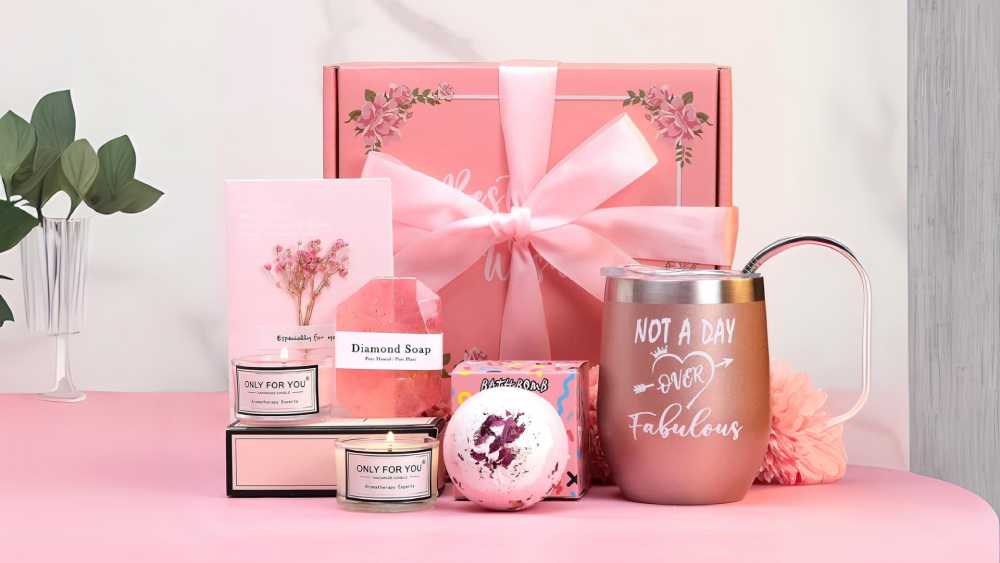 Birthday gift for women relaxing spa gift box