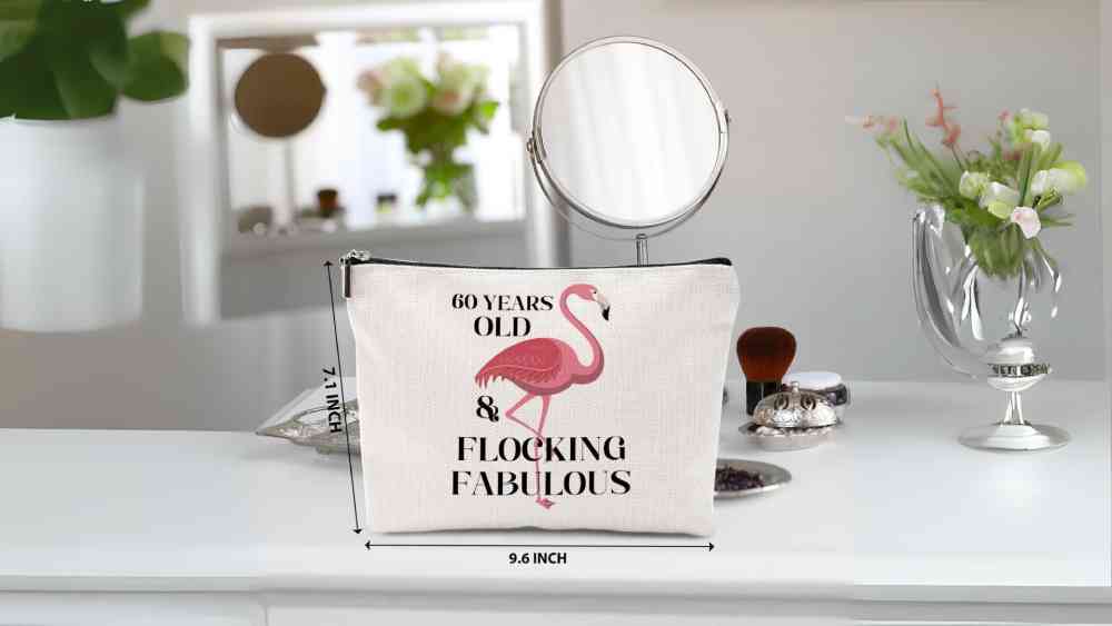 Makeup bag 60th Birthday Gift Ideas for Women