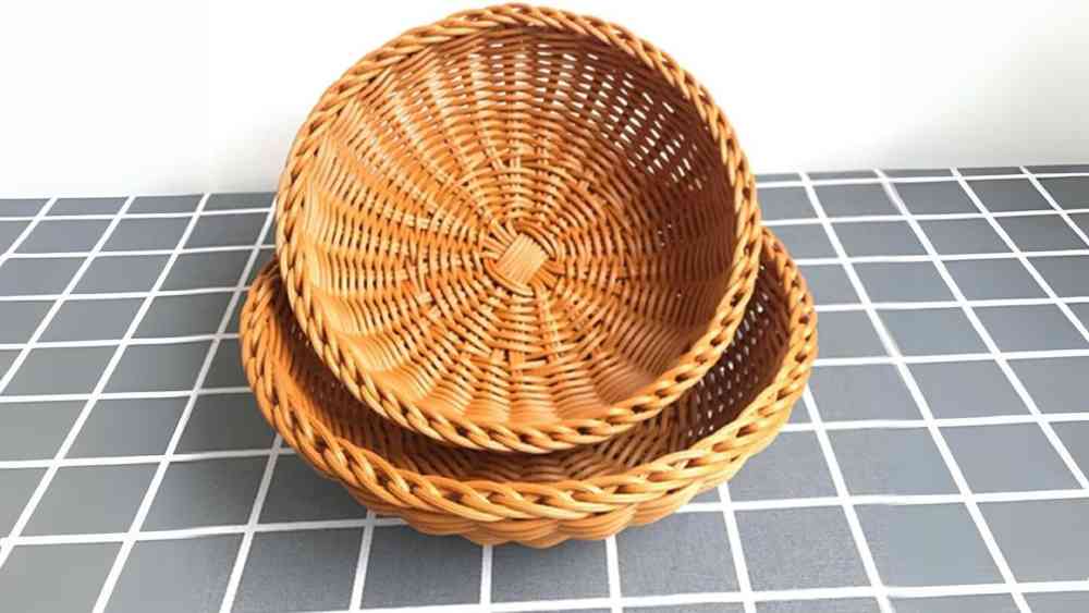 Willow basket craft from natural willow