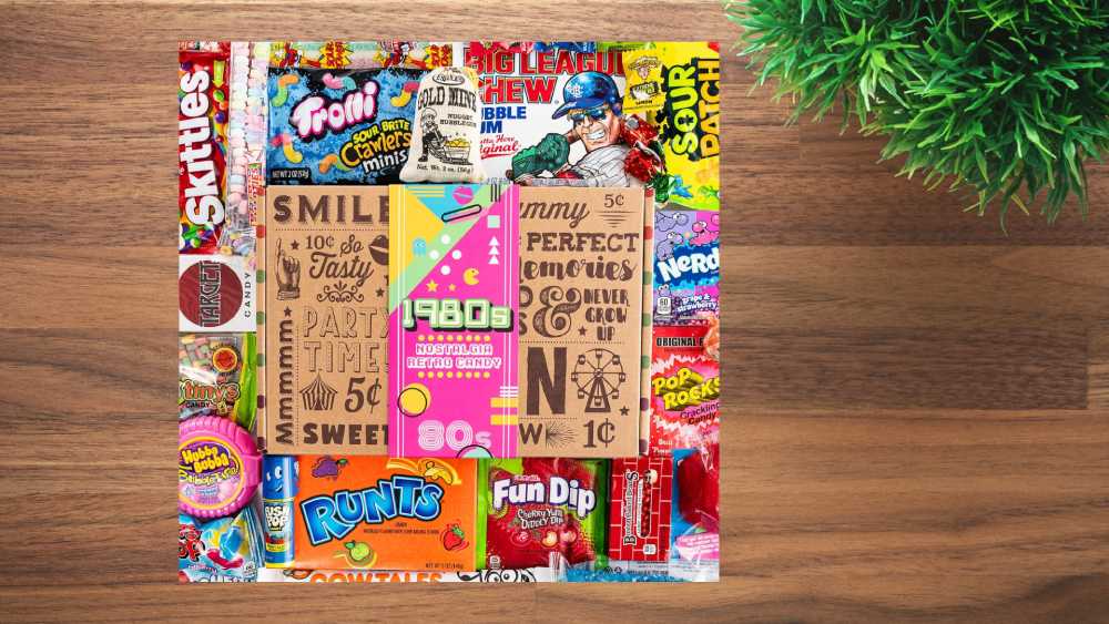 Seventieth birthday three pound box of candy