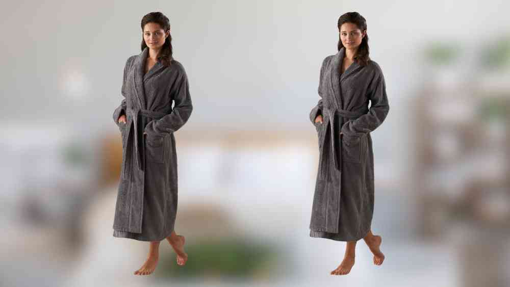 Plush Robe Organic Cotton Soft and Absorbent