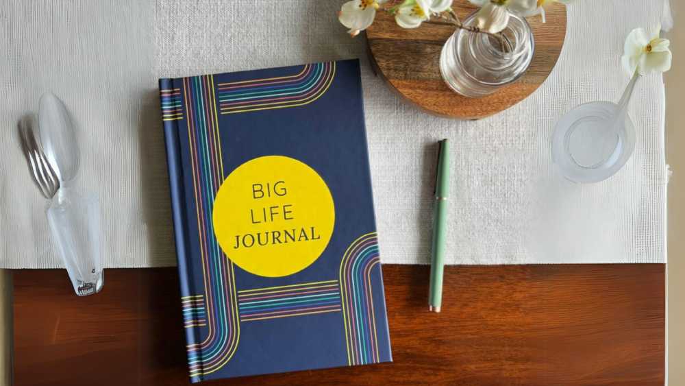 Guided journal self improvement and growth mindset planner