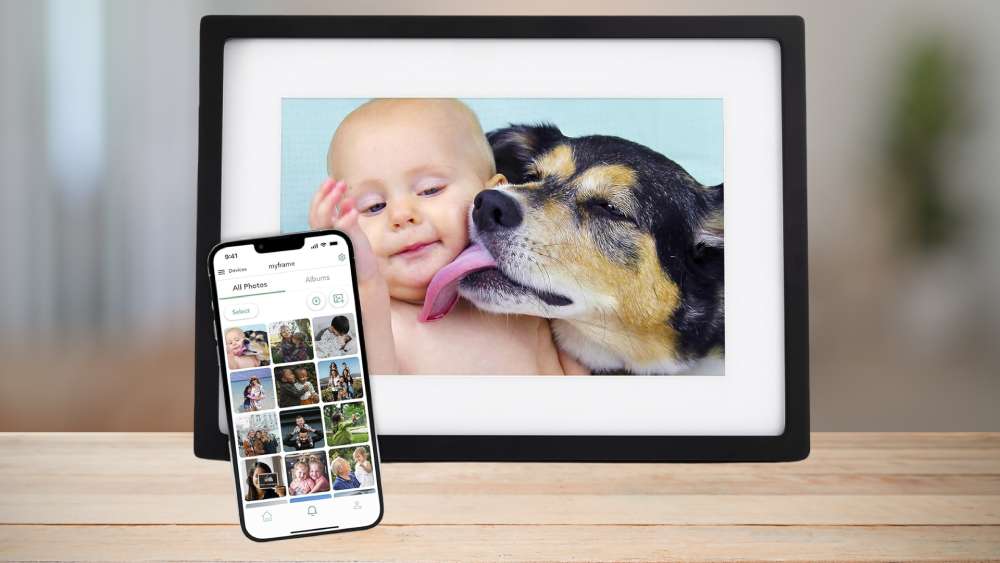 digital picture frame with wifi and touch screen