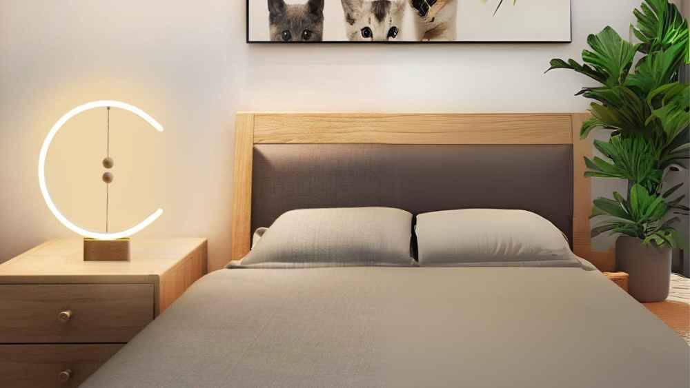 Magnetic balance LED table lamp night light
