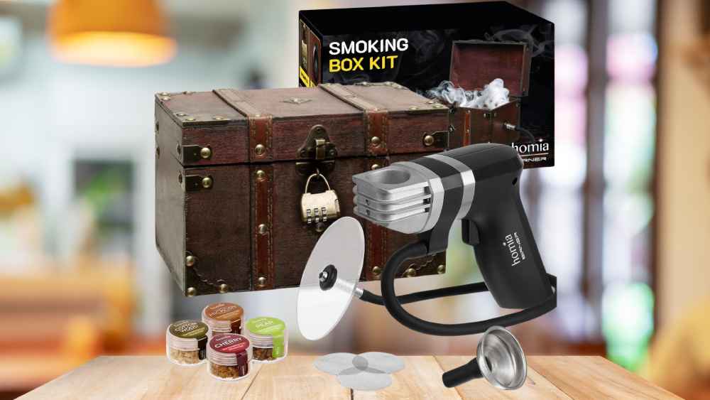 whiskey drink smoker set