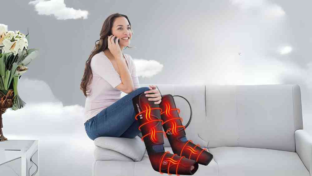 Foot Massager with Heat Muscle Relief and Relaxation