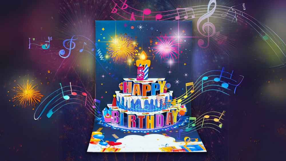 Amazon Gift Card in a Birthday Pop Up Box