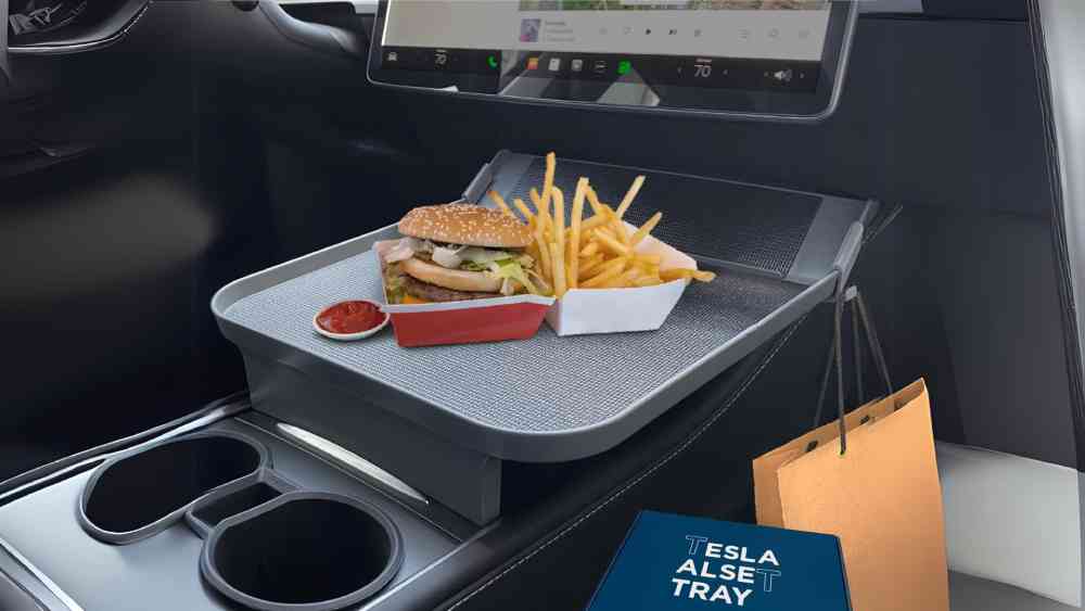 Tesla Center Console Alset Tray and Storage bin