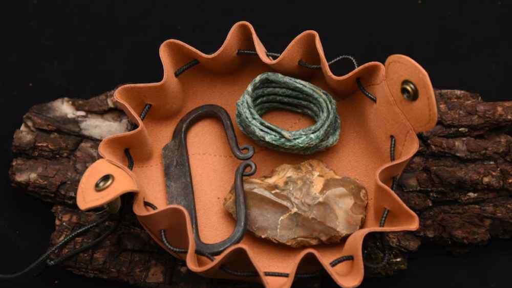 Bushcraft fire survival kit birthday gift for men