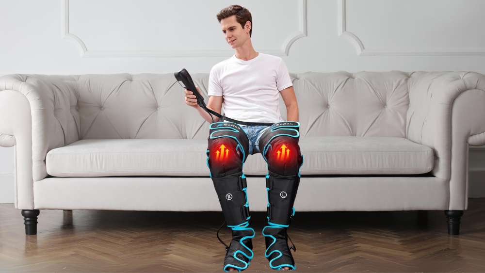 Leg Massager with Air Compression for Circulation and Relaxation