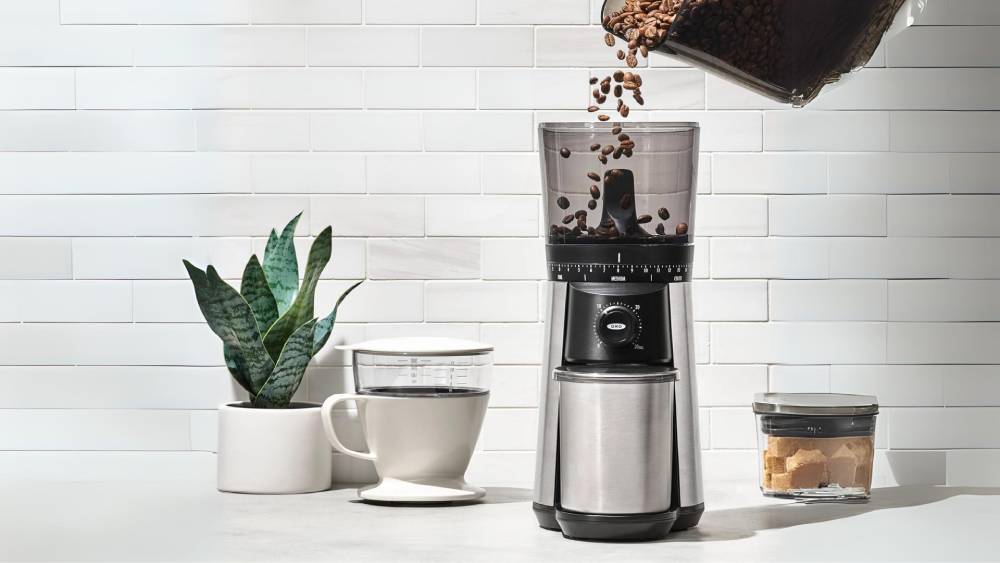 Enjoy Warm Cup of Coffee with OXO Coffee Grinder