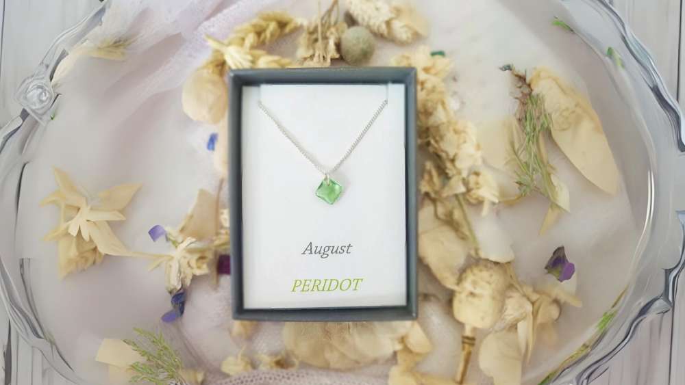 Sterling silver birthstone 20th birthday gift for women