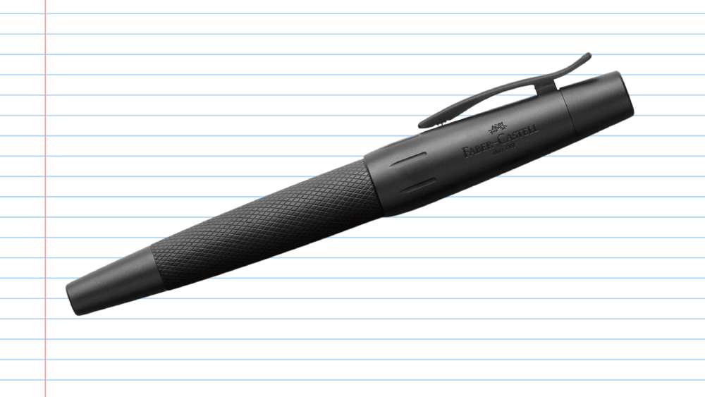 Faber Castell E-Motion Fountain Pen Pure Black F