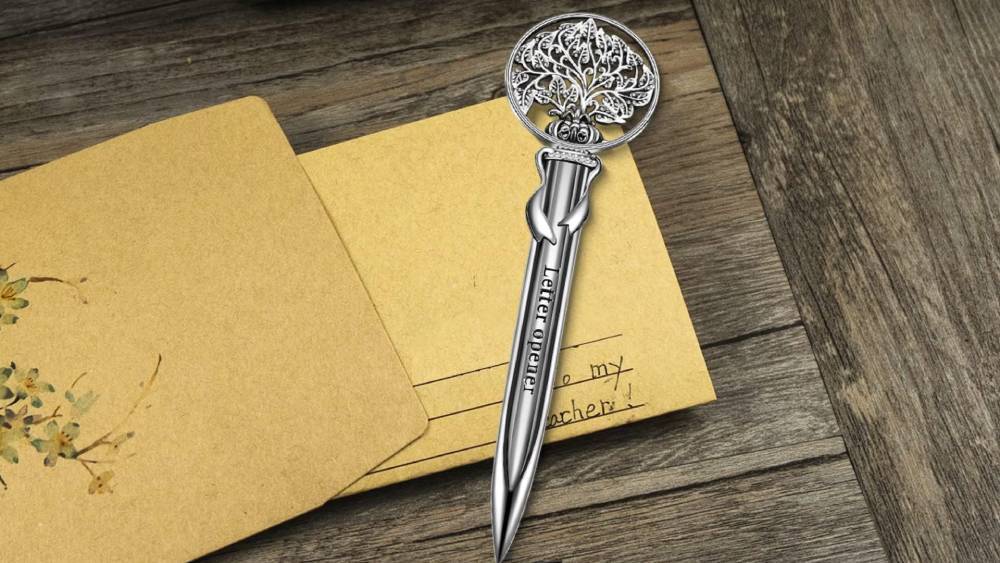 Handcrafted Letter Opener with Ergonomic Handle