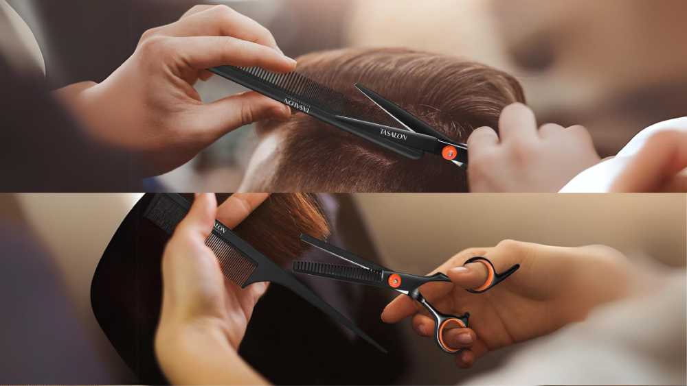 Stainless steel Hair Cutting Scissors Kit