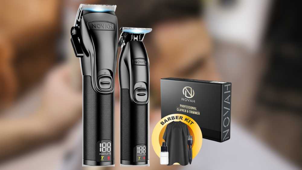 Hair Clippers and Trimmer Kit