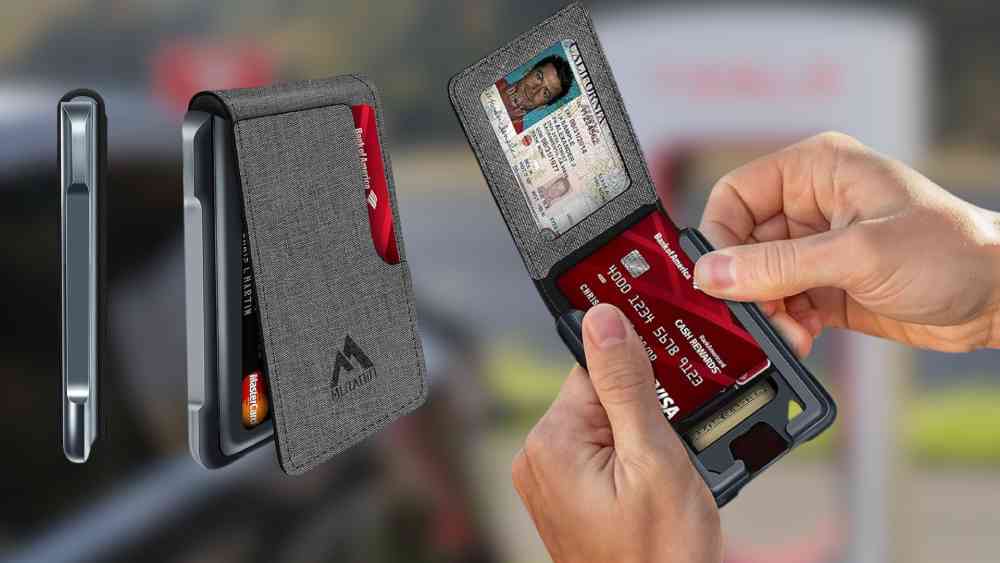 Bifold Wallet Tactical Metal RFID Blocking Aluminum