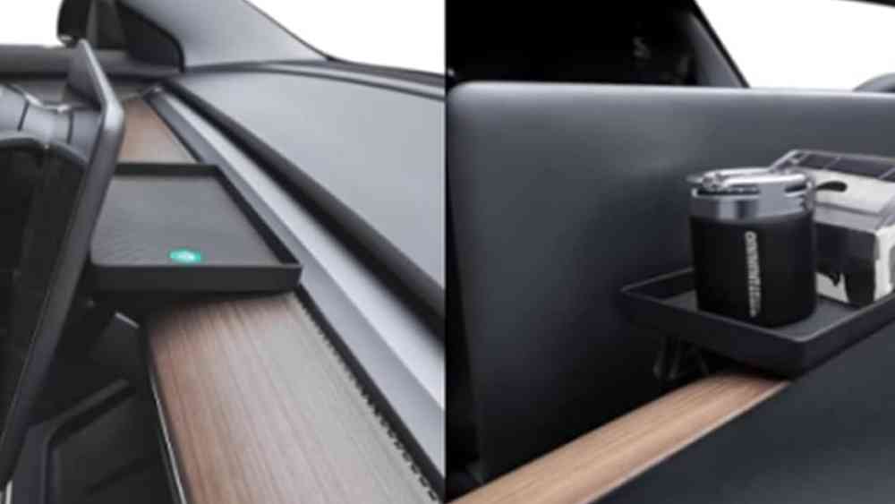 Hidden Tissue Holder for Tesla Model 3 or Y Magnetic