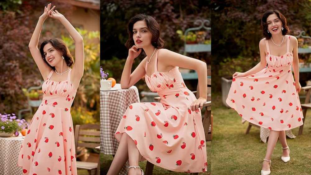 Feel Comfortable and Flexible with Vintage Sleeveless Dress