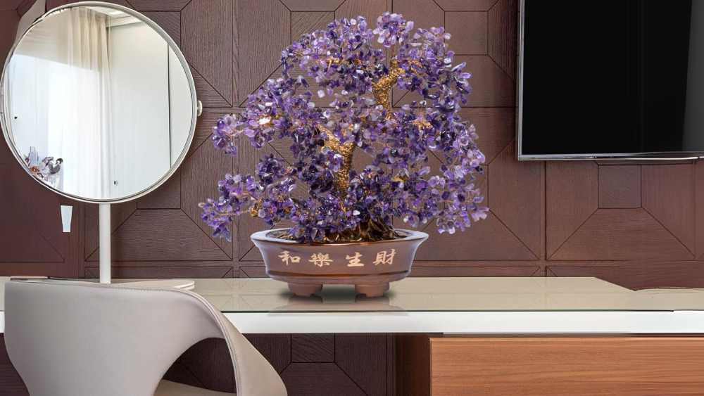 Natural Large Chakra Crystal Tree