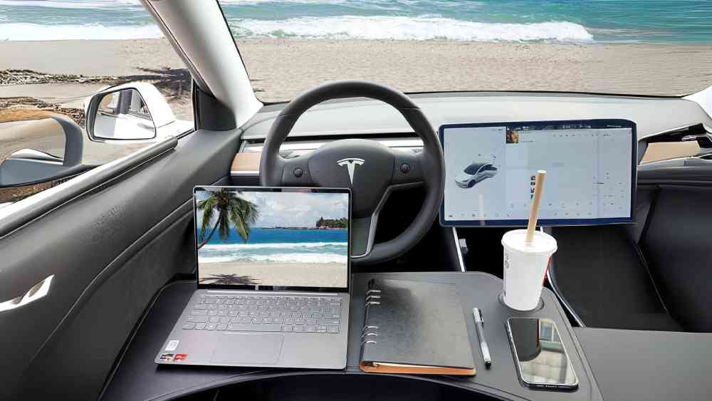 Car Laptop Desk for Tesla Model 3 Model Y